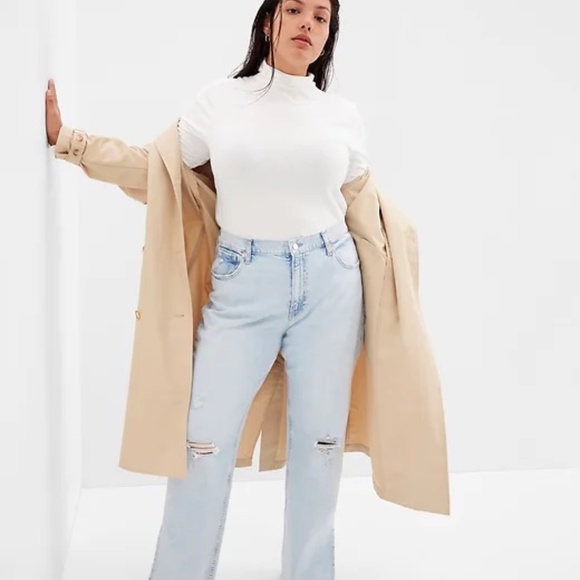 GAP Mid Rise Organic Cotton '90s Loose Jeans with Washwell Size 12 R - Picture 5 of 15